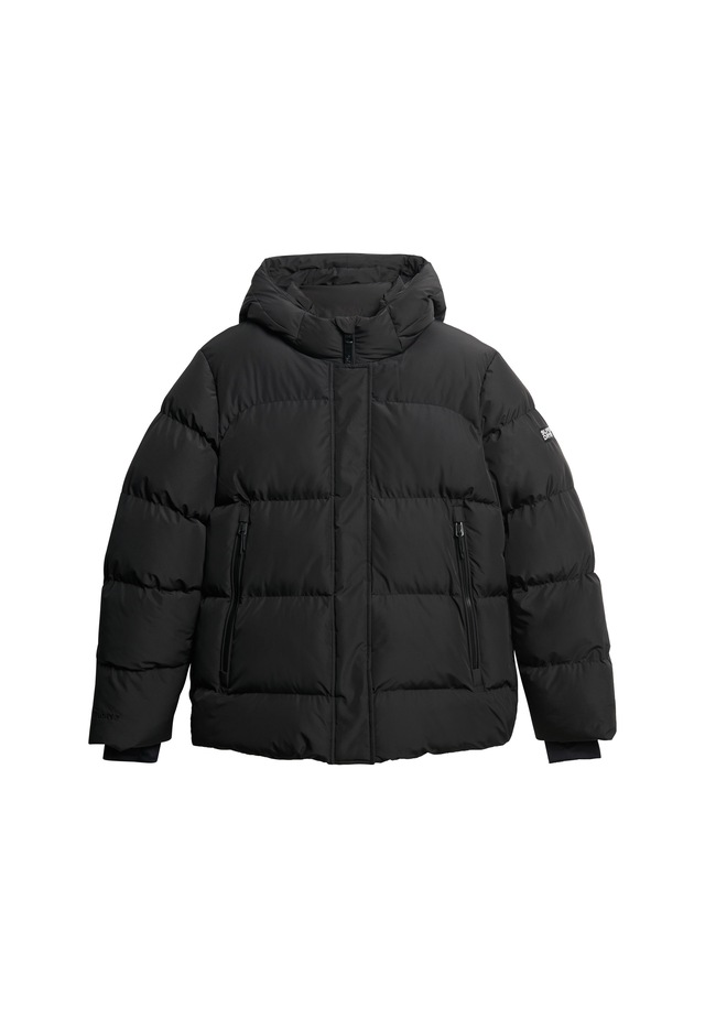 Superdry Steppjacke »HOODED 5 BAFFLE SPORTS PUFFER« mit Kapuze mit Reißverschluss, aus Polyester und Kunstfaser, Relaxed Fit