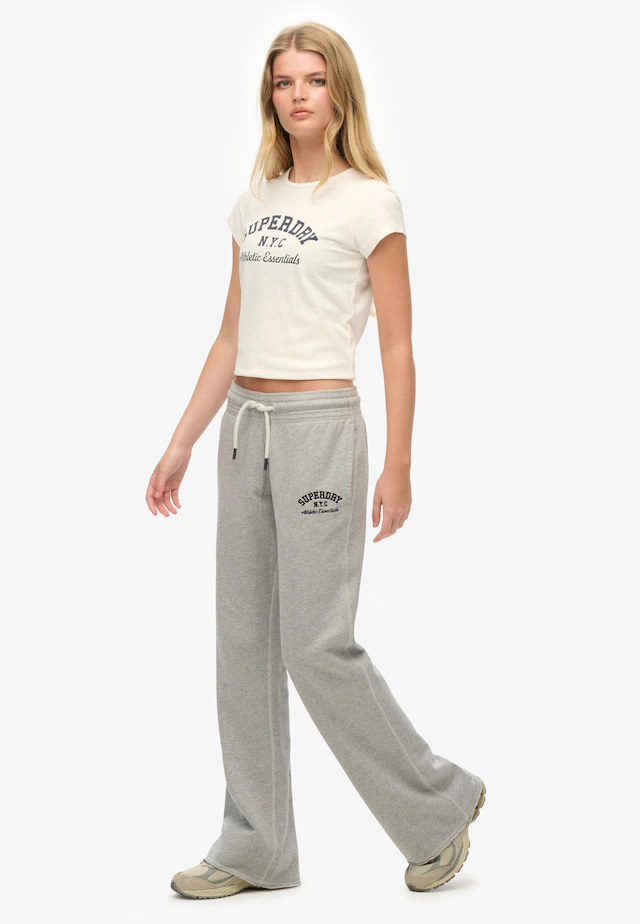 Superdry Sweathose »ATHLETIC EMB FLARE JOGGER« Baumwolle, slim fit