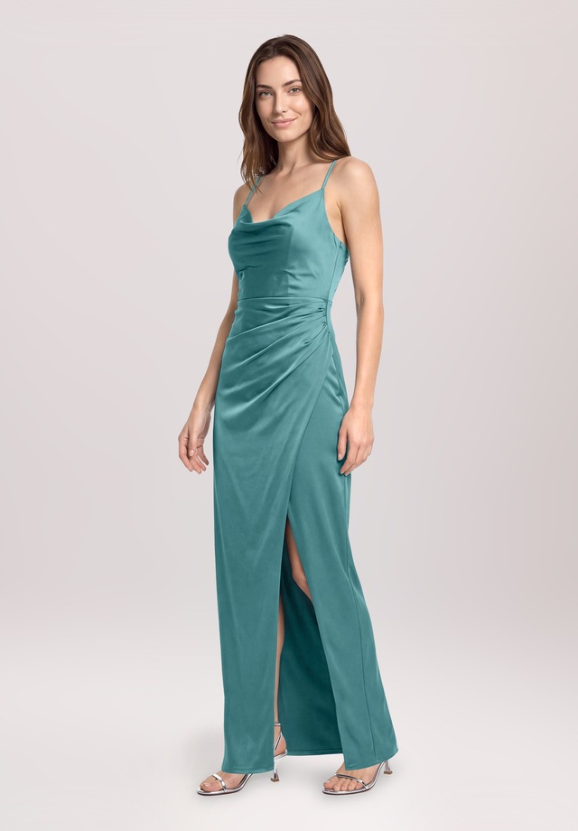 Vera Mont Abendkleid »Damen figurbetont« Ohne Tasche Schlitz