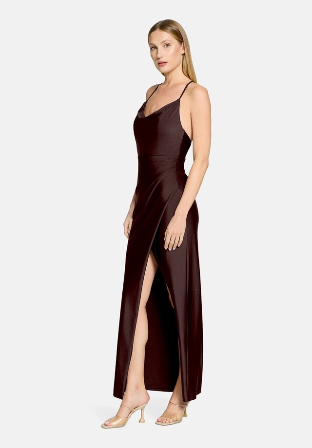 Vera Mont Abendkleid »Damen figurbetont« Ohne Tasche Schlitz