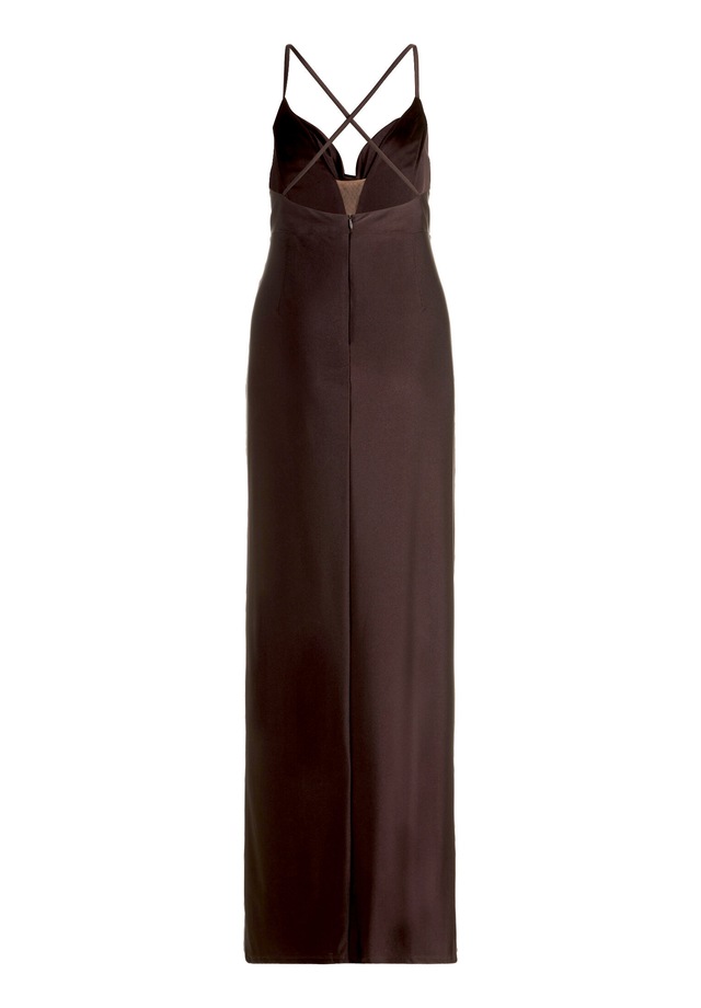 Vera Mont Abendkleid »Damen figurbetont« Ohne Tasche Schlitz