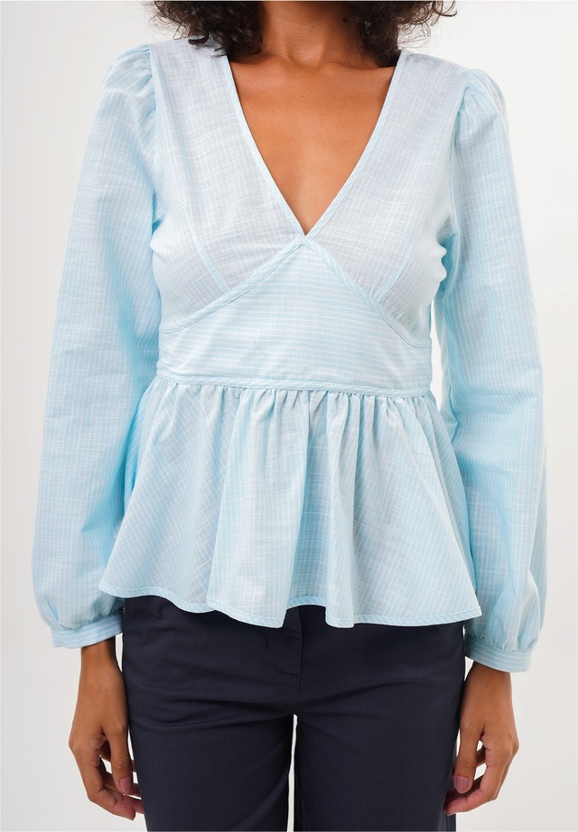 freshlions Klassische Bluse »Brielle« 1 Stk. mit gestreiftem Design