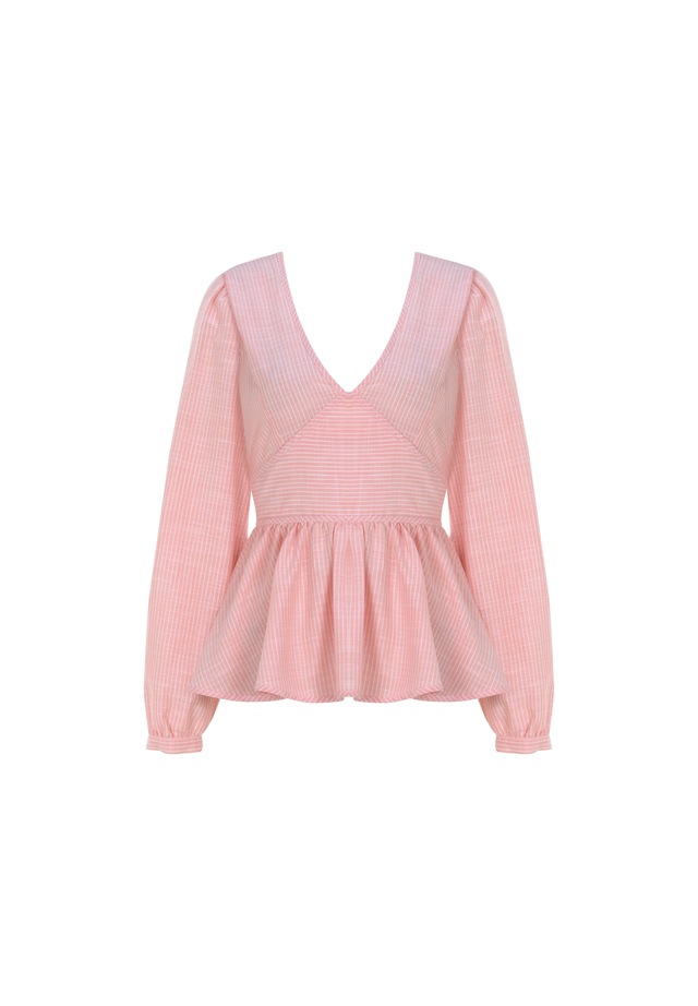 freshlions Klassische Bluse »Brielle« 1 Stk. mit gestreiftem Design