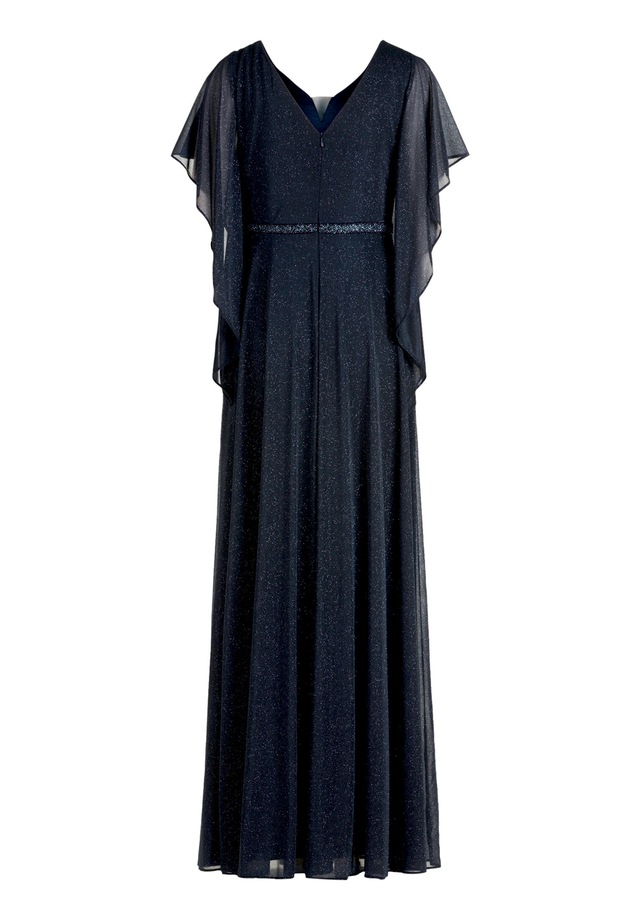Vera Mont Abendkleid »Damen im Glitzer-Look« Ohne Tasche Falten