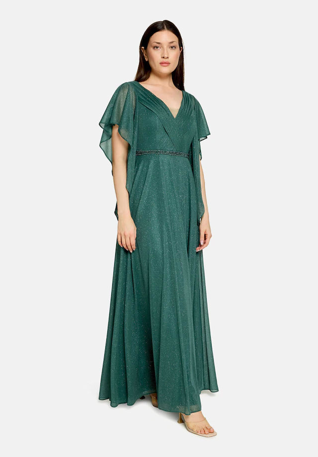 Vera Mont Abendkleid »Damen im Glitzer-Look« Ohne Tasche Falten
