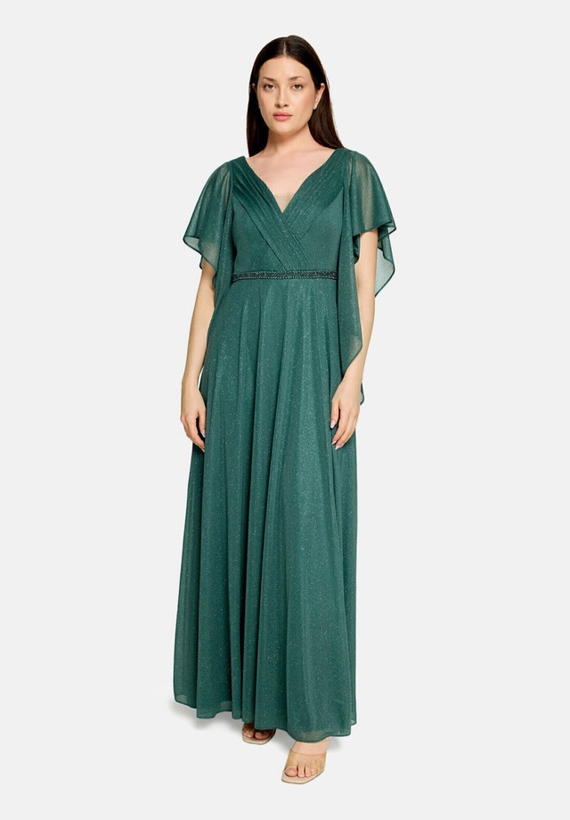 Vera Mont Abendkleid »Damen im Glitzer-Look« Ohne Tasche Falten