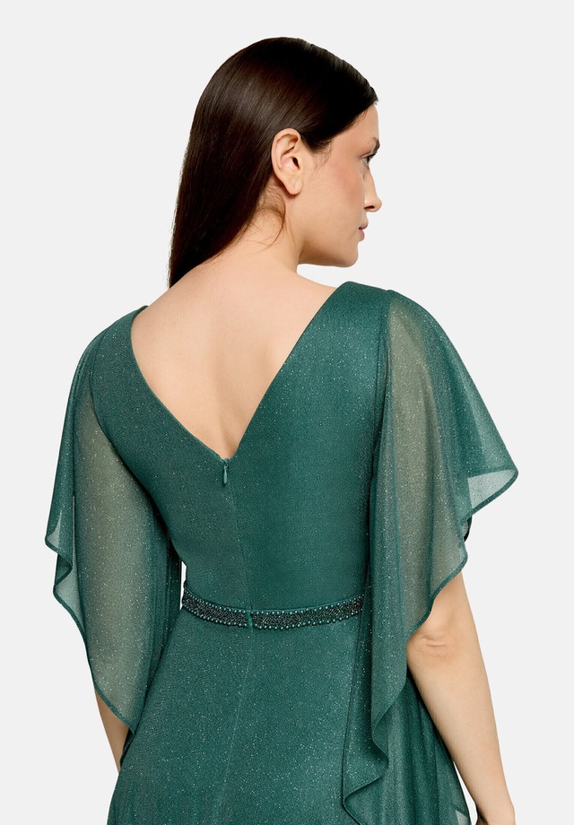 Vera Mont Abendkleid »Damen im Glitzer-Look« Ohne Tasche Falten