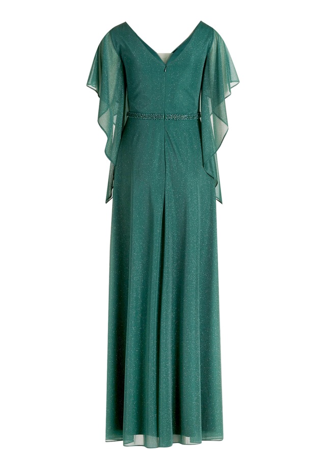 Vera Mont Abendkleid »Damen im Glitzer-Look« Ohne Tasche Falten