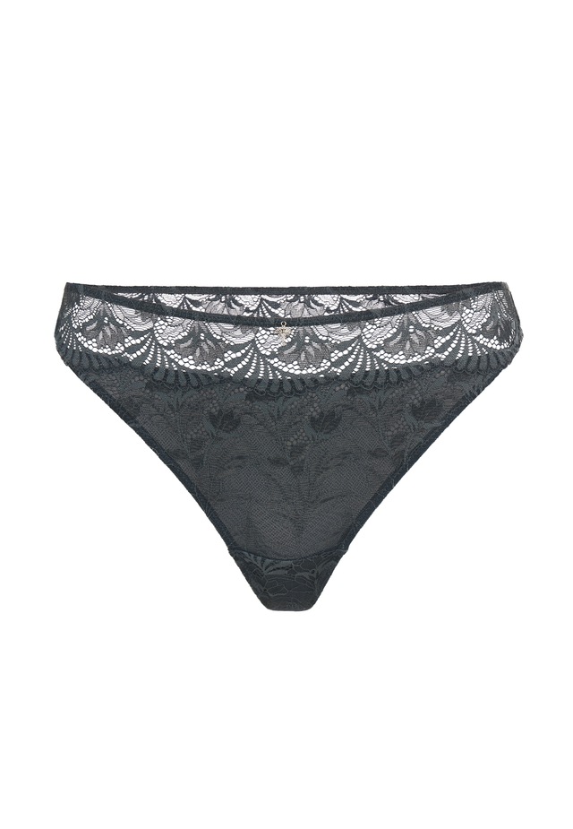 JOOP! Tanga »Beautiful« florale Spitze, Stretch-Bund, elastisch,