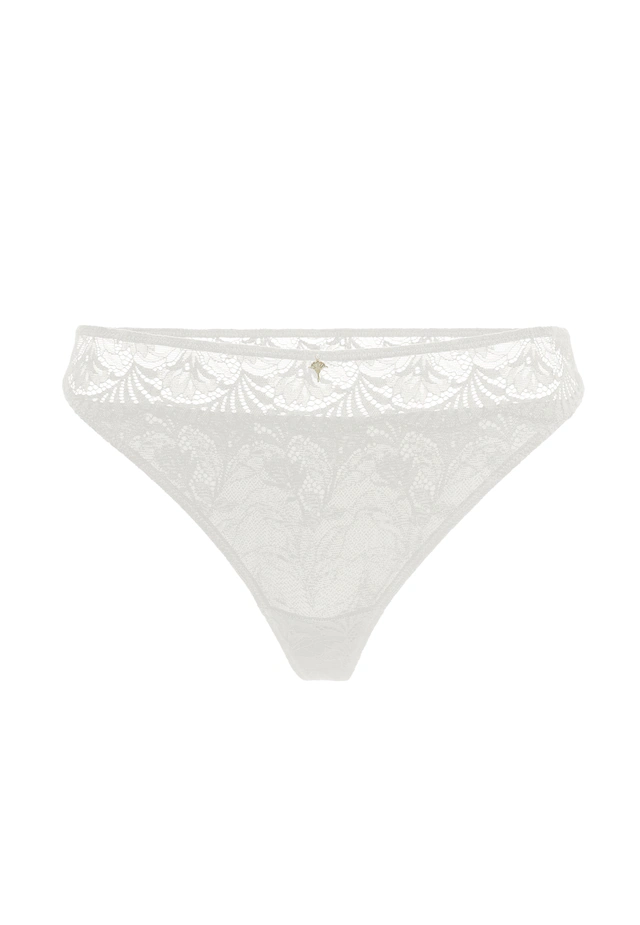 JOOP! Tanga »Beautiful« florale Spitze, Stretch-Bund, elastisch,