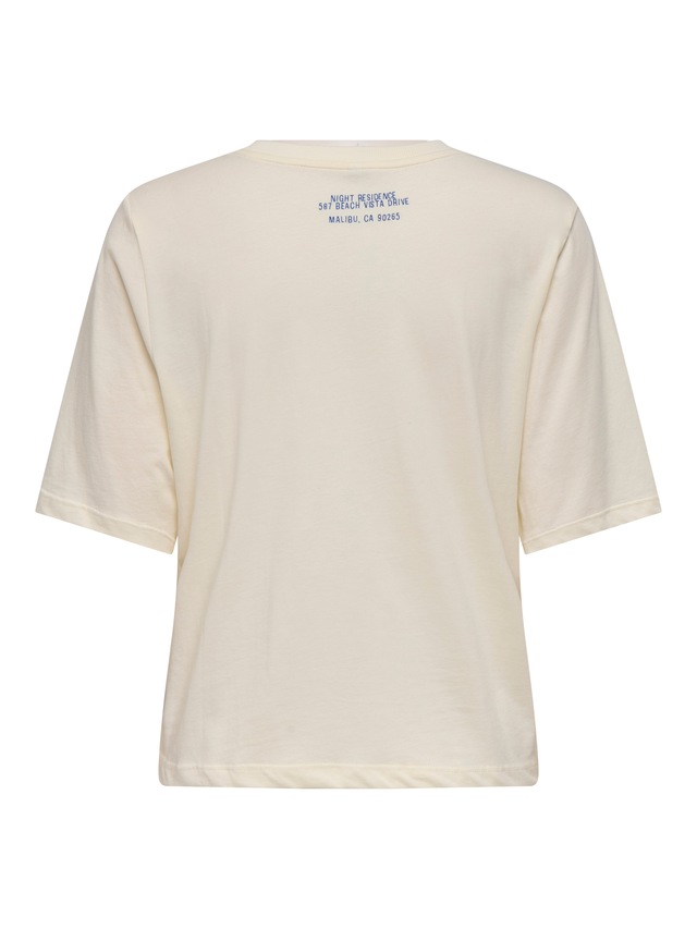 ONLY Kurzarmshirt »ONLHAVANNA LIFE S/S VIBE TOP BOX JRS«