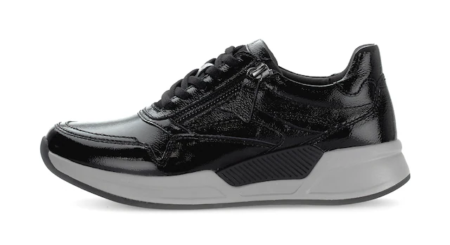 Gabor Keilsneaker , Schnürschuh, Halbschuh, Freizeitschuh mit seitlichem Reißverschluss