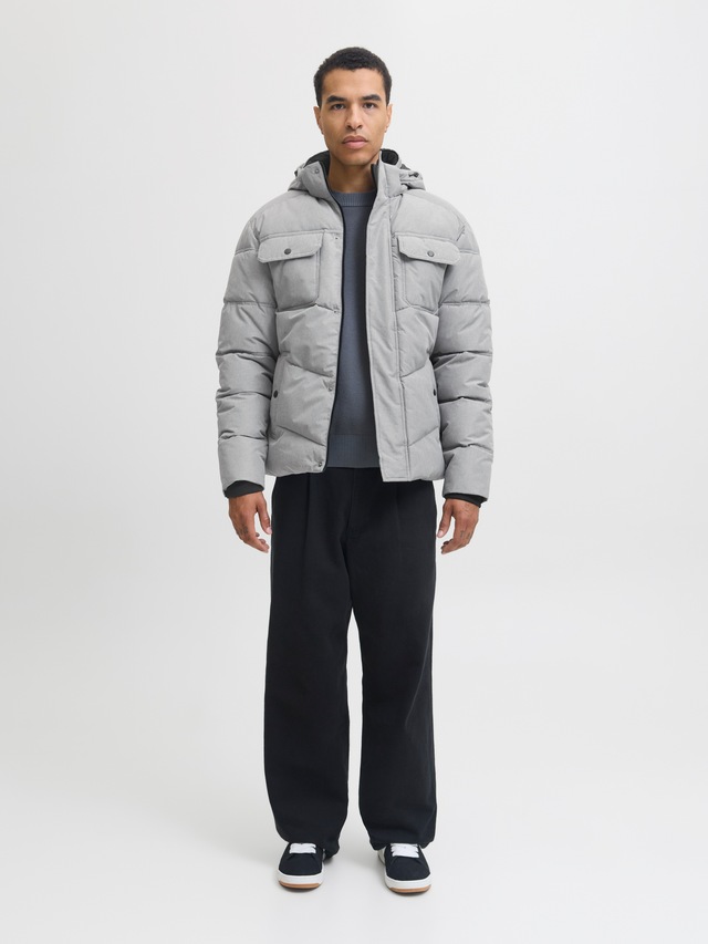 Jack & Jones Steppjacke »JJMORGAN PUFFER JACKET« mit Kapuze