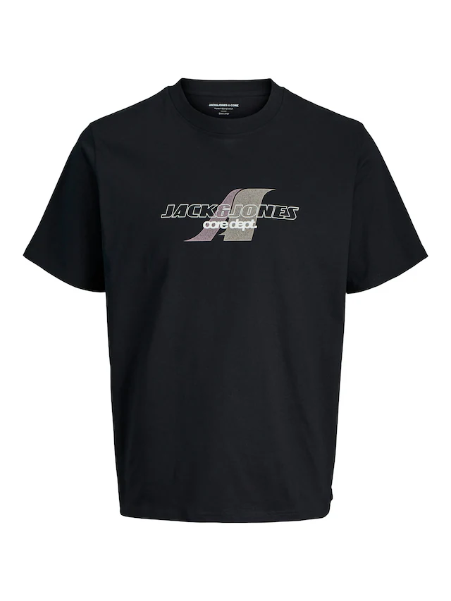 Jack & Jones T-Shirt »JCOTIER FRONT PRINT TEE SS CREW NECK«