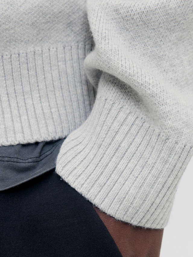 Jack & Jones Strickpullover »JCOCOVER KNIT SPLIT NECK POLO«