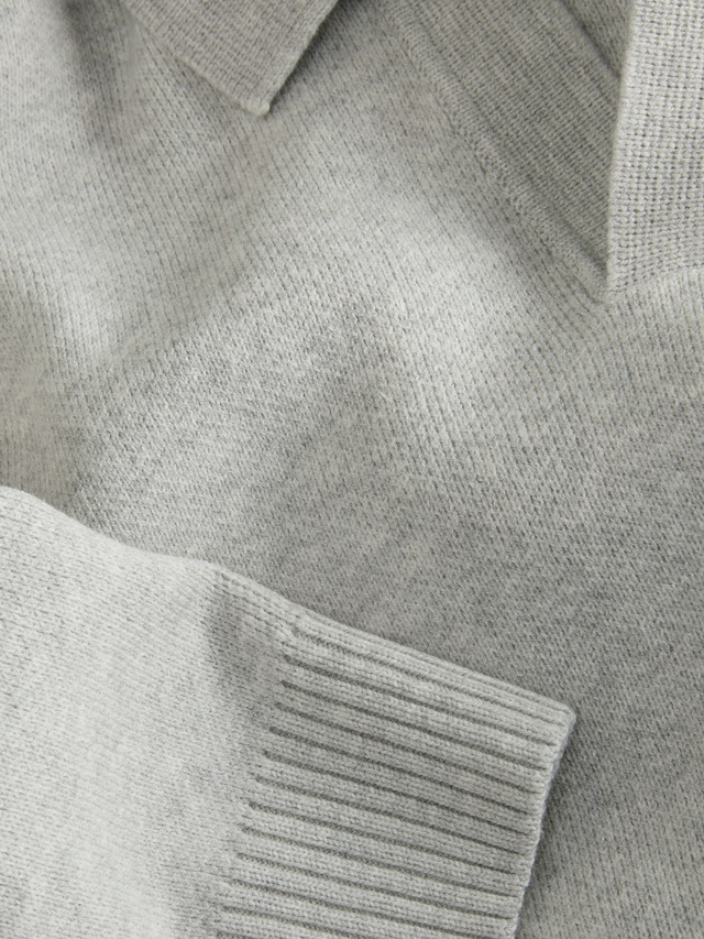 Jack & Jones Strickpullover »JCOCOVER KNIT SPLIT NECK POLO«