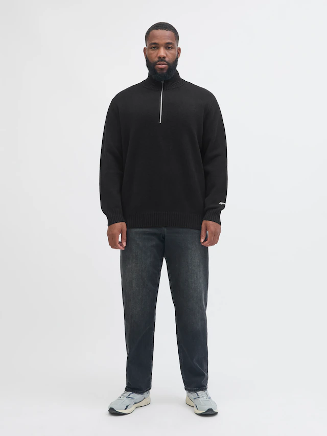 Jack & Jones PlusSize Troyer »JORNORREBRO KNIT HALF ZIP PLS«