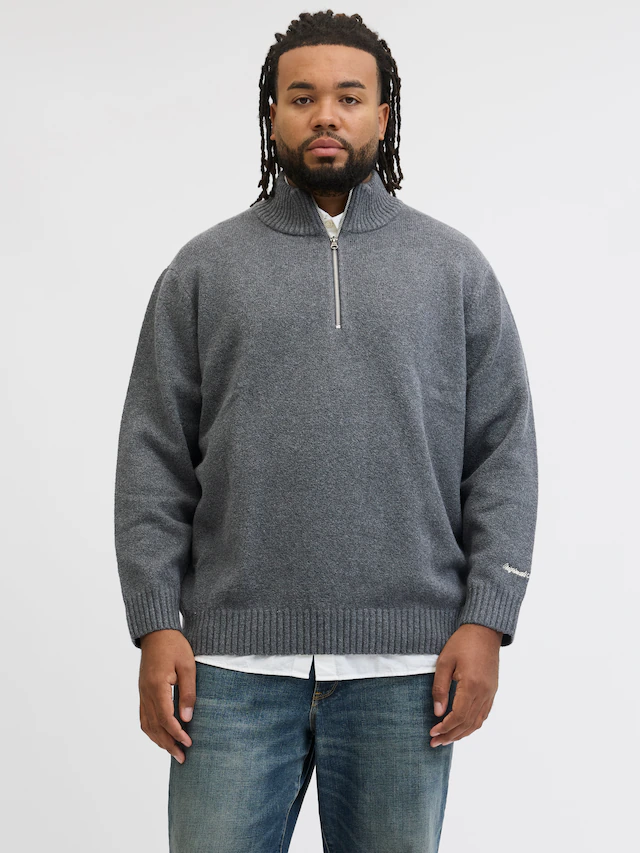 Jack & Jones PlusSize Troyer »JORNORREBRO KNIT HALF ZIP PLS«