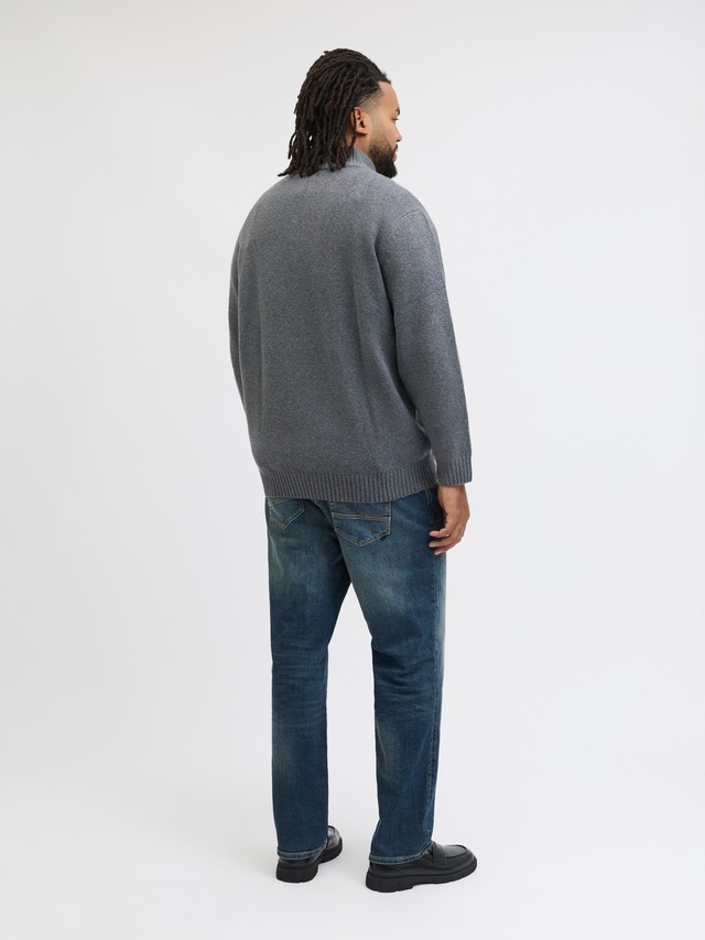 Jack & Jones PlusSize Troyer »JORNORREBRO KNIT HALF ZIP PLS«