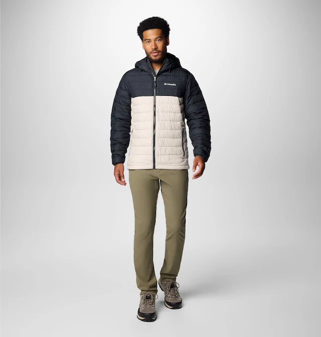 Columbia Steppjacke »Powder Lite II Hooded Jacket« mit Reißverschluss, in normaler Länge, wärmereflektierendes Material
