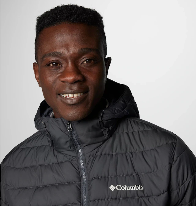 Columbia Steppjacke »Powder Lite II Hooded Jacket« mit Reißverschluss, in normaler Länge, wärmereflektierendes Material