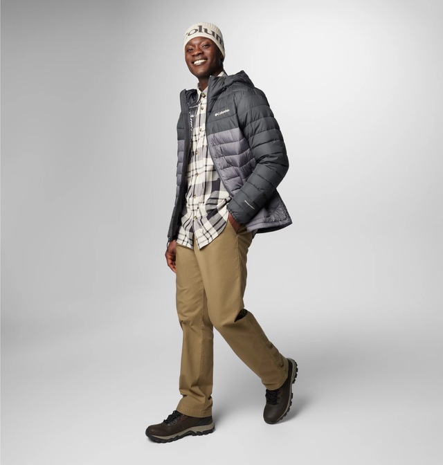 Columbia Steppjacke »Powder Lite II Hooded Jacket« mit Reißverschluss, in normaler Länge, wärmereflektierendes Material