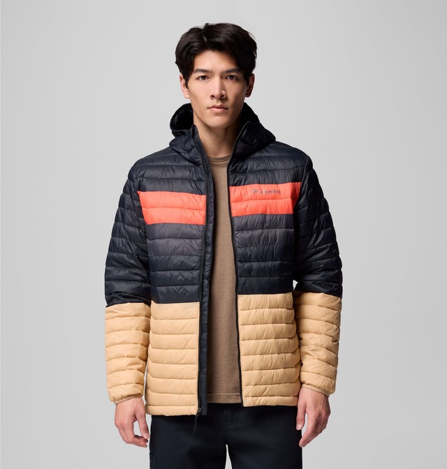 Columbia Steppjacke »POWDER PASS HOODED JACKET« mit Kapuze mit Reißverschlusstaschen, wärmeisolierende Wattierung aus Polyester