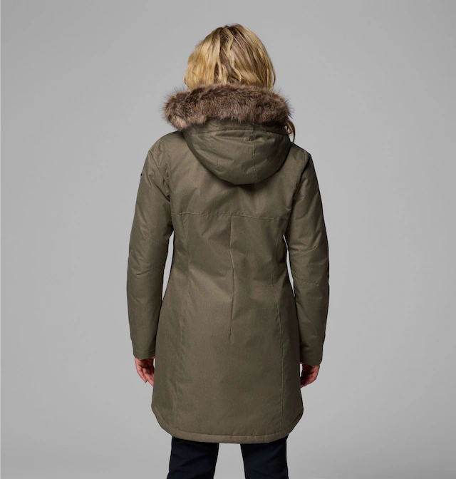 Columbia Parka »SUTTLE MOUNTAIN LONG INSULATED JACKET« sportlicher Parka, für Wandern und Trekking, mit Polyester-Wattierung