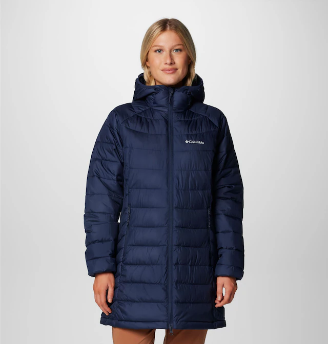 Columbia Steppmantel »Powder Lite II Mid Jacket« mit 2-Wege-Reißverschluss, wärmeisolierende Wattierung, aus Polyester