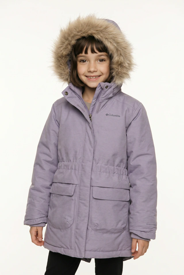 Columbia Parka »NORDIC STRIDER II JACKET« mit abnehmbarer Kapuze, wasserabweisend, aus Nylon und Polyester