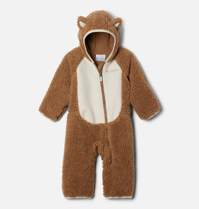 Columbia Overall mit Kapuze mit Tier-Ohren und Bindung, für Babys