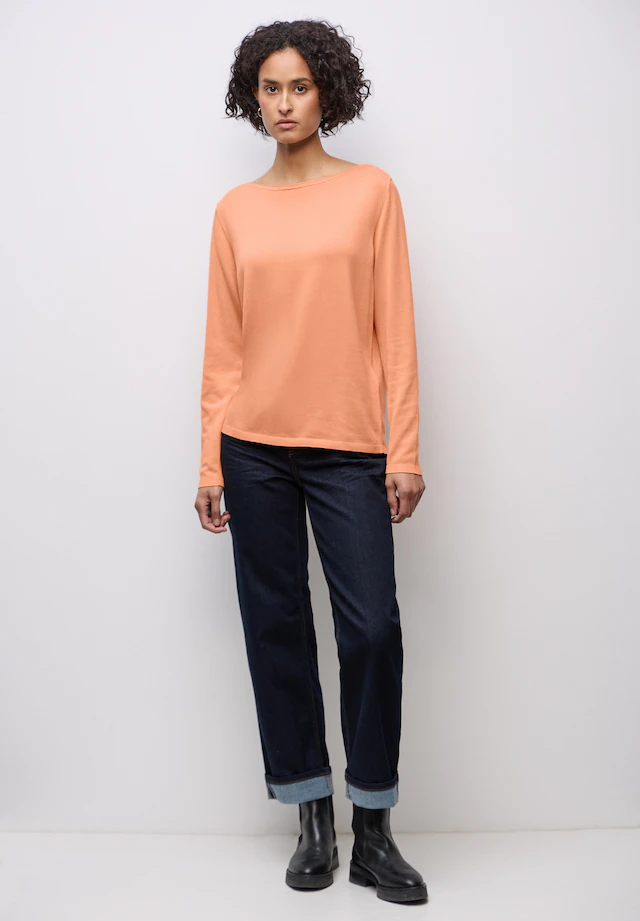 STREET ONE Strickpullover mit U-Boot-Ausschnitt