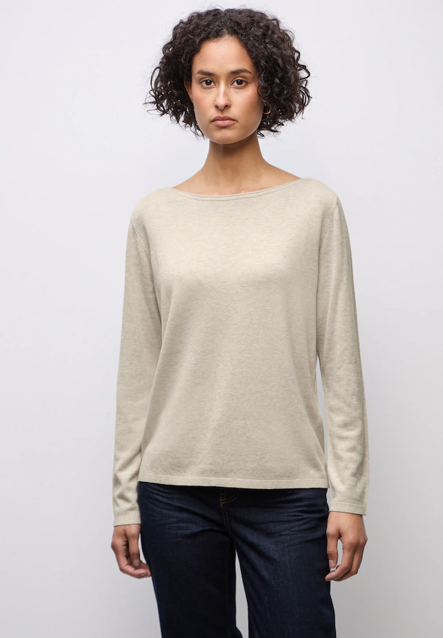 STREET ONE Strickpullover mit U-Boot-Ausschnitt