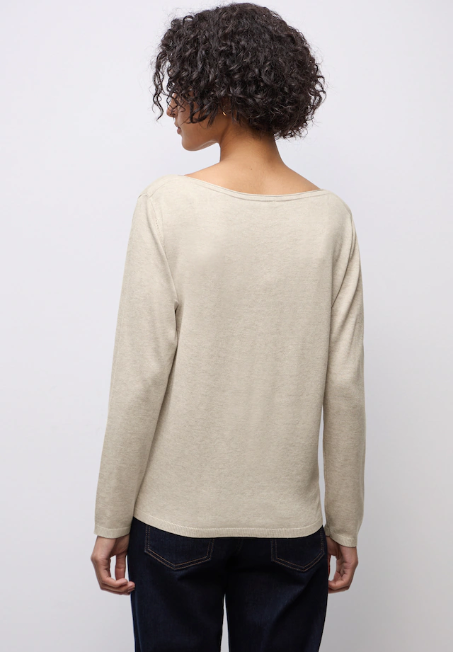 STREET ONE Strickpullover mit U-Boot-Ausschnitt