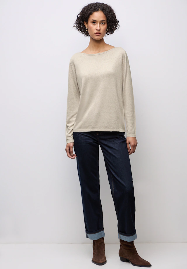 STREET ONE Strickpullover mit U-Boot-Ausschnitt