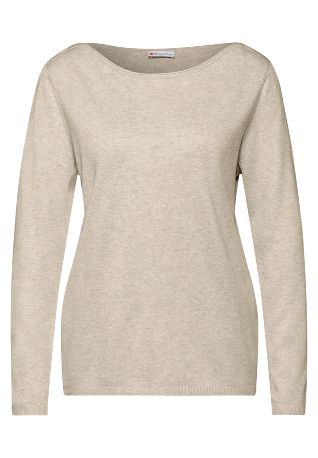 STREET ONE Strickpullover mit U-Boot-Ausschnitt