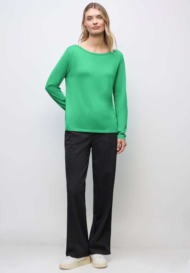 STREET ONE Strickpullover mit U-Boot-Ausschnitt