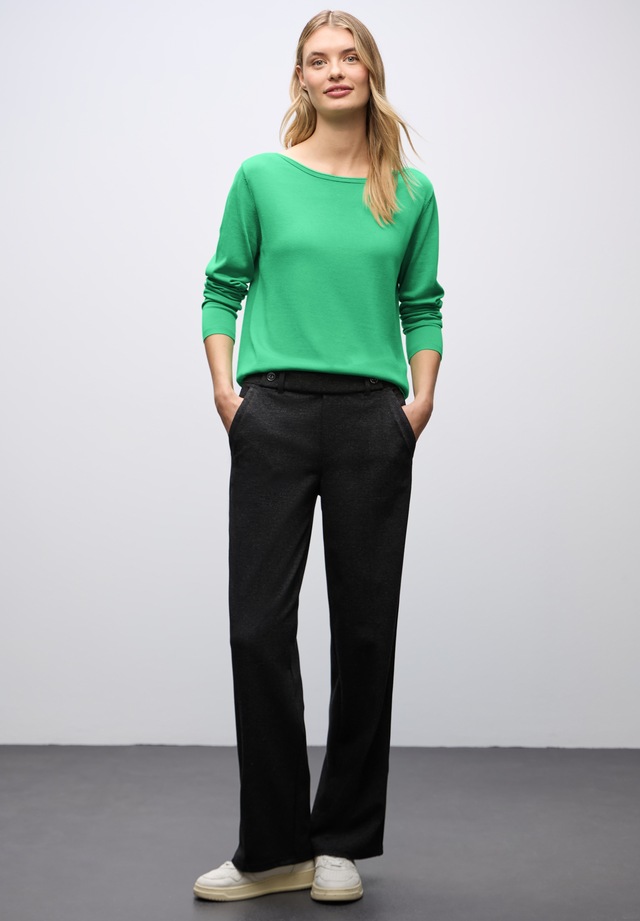 STREET ONE Strickpullover mit U-Boot-Ausschnitt
