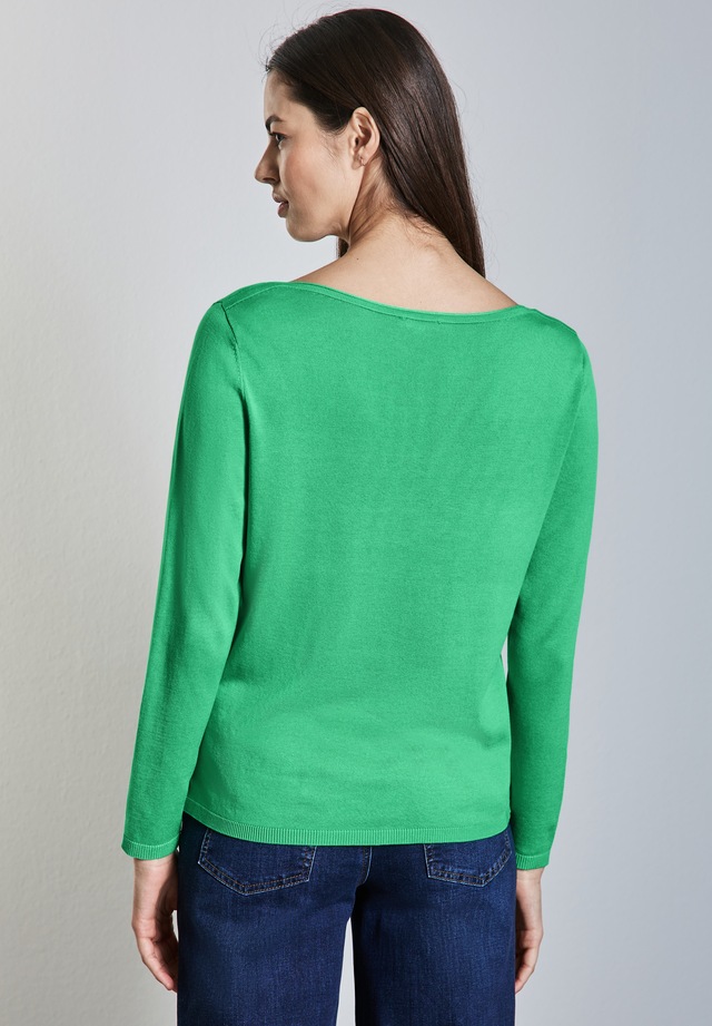 STREET ONE Strickpullover mit U-Boot-Ausschnitt
