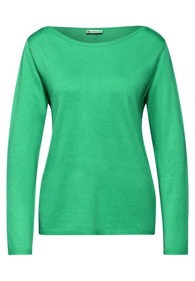 STREET ONE Strickpullover mit U-Boot-Ausschnitt
