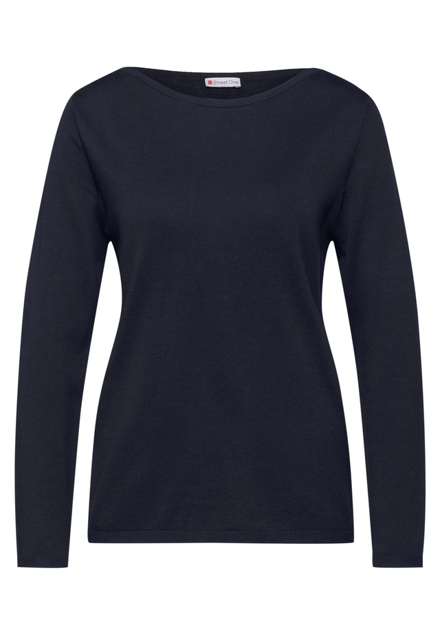STREET ONE Strickpullover mit U-Boot-Ausschnitt