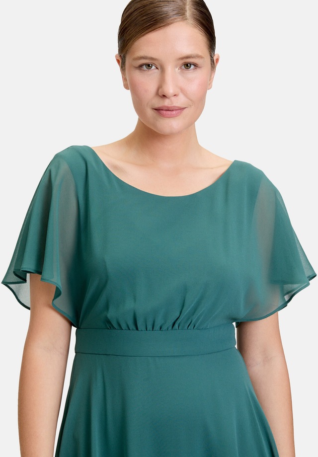 Vera Mont Cocktailkleid »Damen kurzarm« Ohne Tasche Raffung