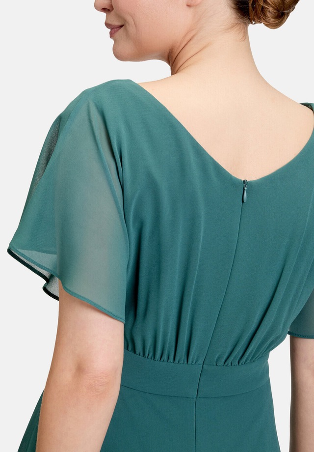 Vera Mont Cocktailkleid »Damen kurzarm« Ohne Tasche Raffung