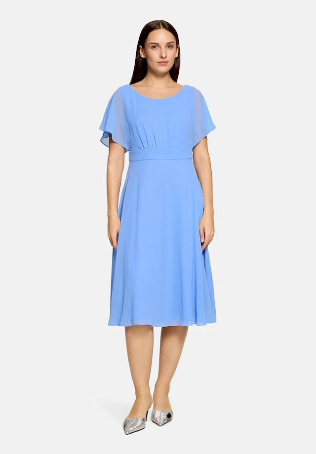 Vera Mont Cocktailkleid »Damen kurzarm« Ohne Tasche Raffung