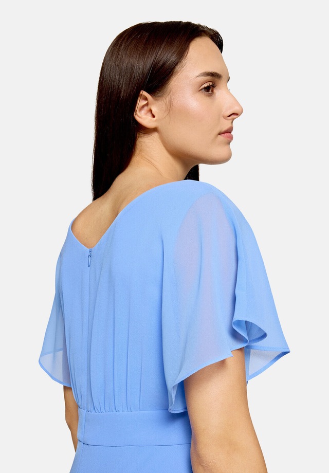 Vera Mont Cocktailkleid »Damen kurzarm« Ohne Tasche Raffung