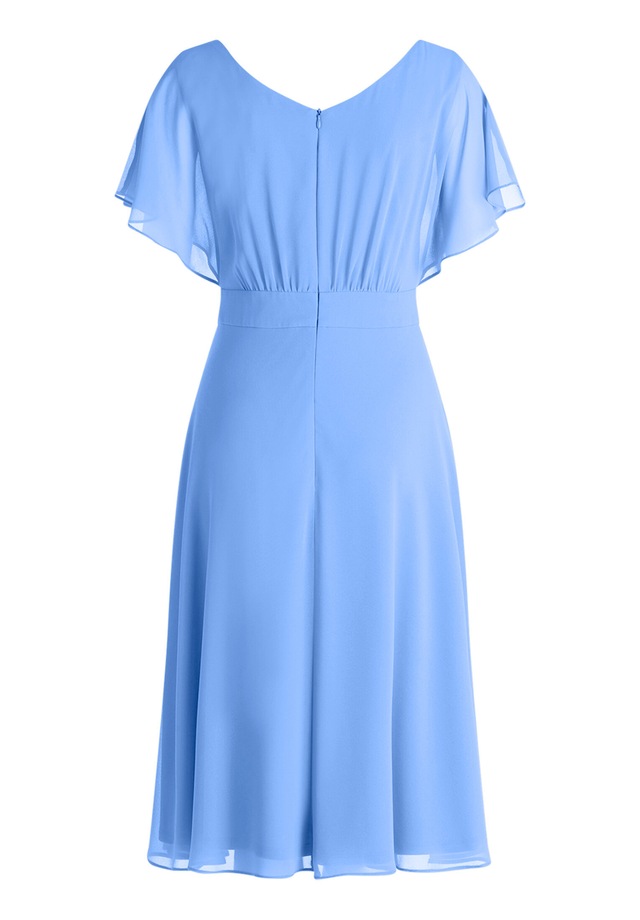 Vera Mont Cocktailkleid »Damen kurzarm« Ohne Tasche Raffung