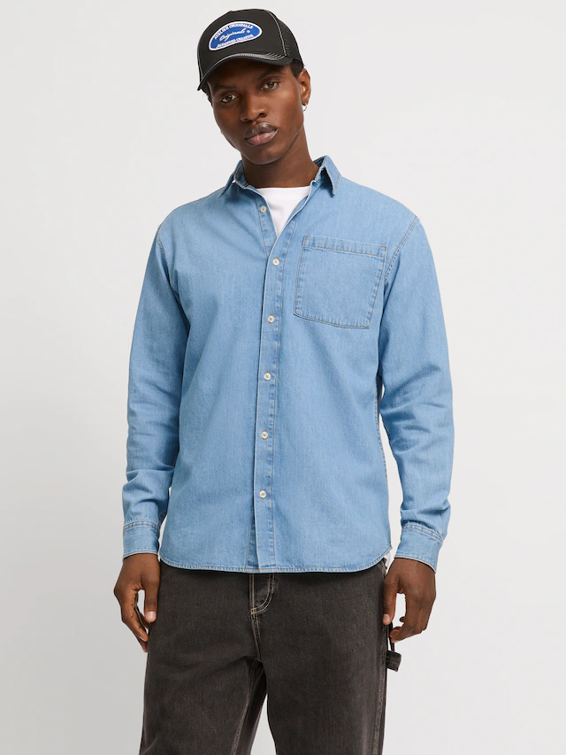 Jack & Jones Jeanshemd »JJICREEK JJSHIRT L/S AKM 596 NOOS«