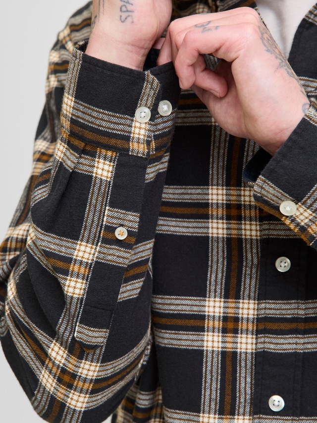 Jack & Jones PlusSize Langarmhemd »JJECLASSIC FLANNEL CHECK SHIRT LS SN PLS«