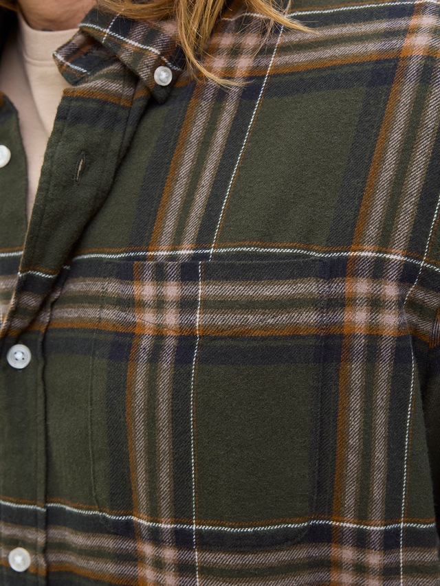 Jack & Jones PlusSize Langarmhemd »JJECLASSIC FLANNEL CHECK SHIRT LS SN PLS«