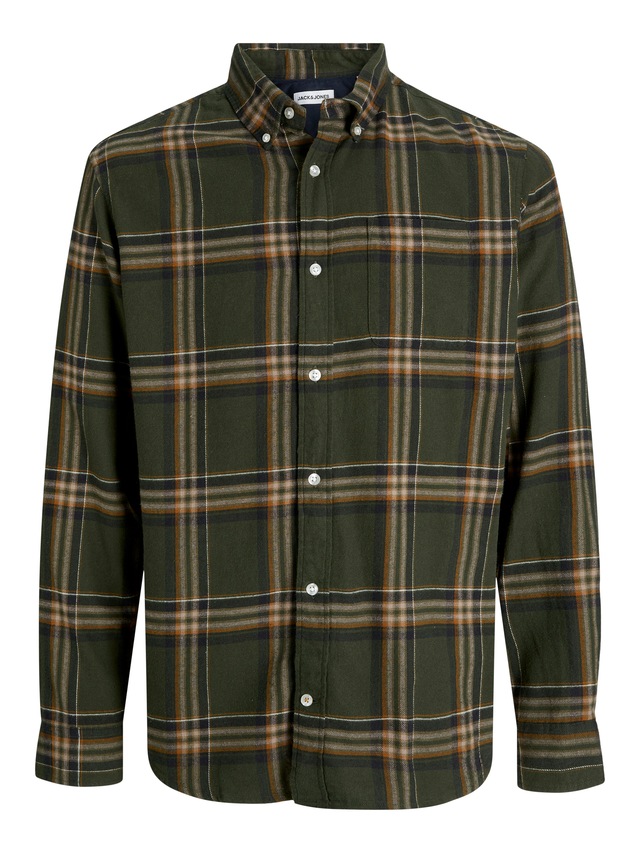 Jack & Jones PlusSize Langarmhemd »JJECLASSIC FLANNEL CHECK SHIRT LS SN PLS«